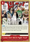 Product image for Come On!! We'll Fight You!! (Reprint)