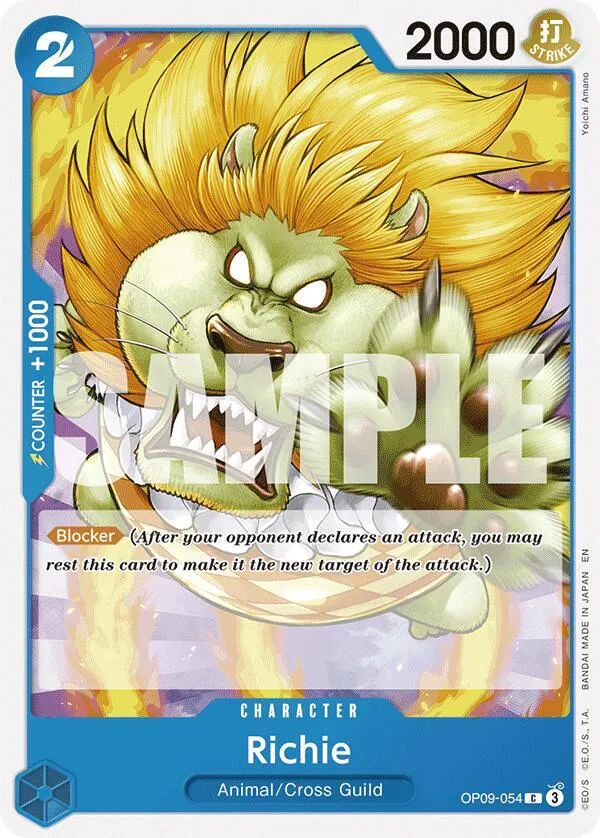 Richie (Reprint) — ST-25: Starter Deck 25 BLUE Buggy — One Piece Card Game