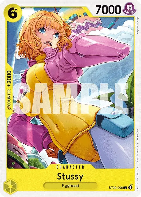 Stussy (ST29-006) — ST-29: Starter Deck 29 Egghead — One Piece Card Game