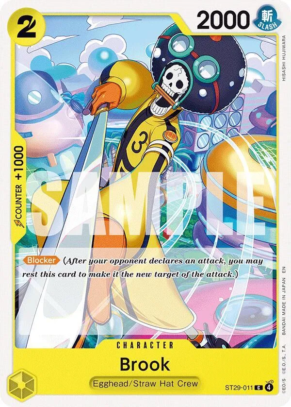 Brook (ST29-011) — ST-29: Starter Deck 29 Egghead — One Piece Card Game