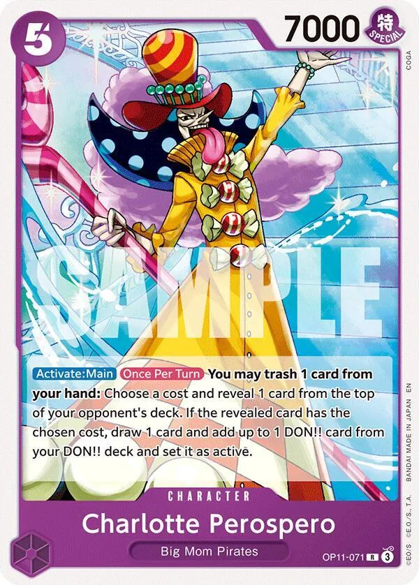 Charlotte Perospero — ST-34: Starter Deck 34 PURPLE Charlotte Katakuri — One Piece Card Game