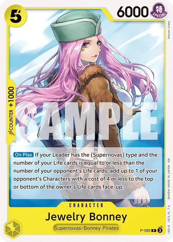 Jewelry Bonney from ST-36: Starter Deck 36 YELLOW Eustass"Captain"Kid - One Piece Card Game