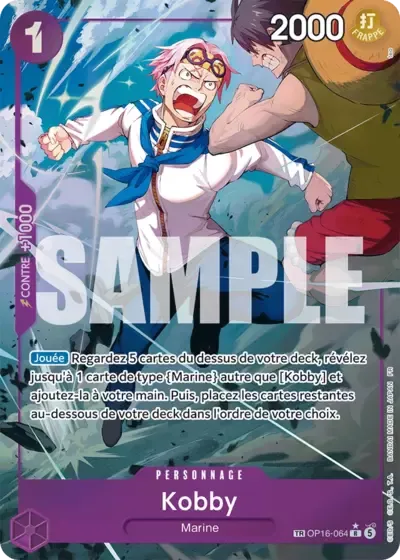 Koby — The Time of Battle — One Piece Card Game