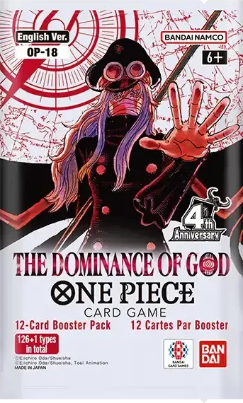 The Dominance of God : Booster — The Dominance of God — One Piece Card Game