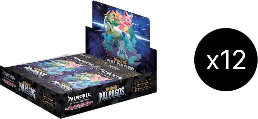 Booster Box Case Dawn of Palpagos — Dawn of Palpagos — Palworld TCG