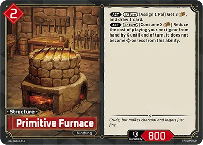 Primitive Furnace — Dawn of Palpagos — Palworld TCG