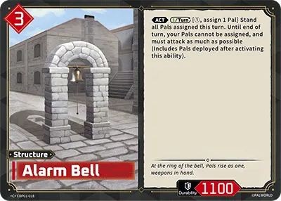 Alarm Bell — Dawn of Palpagos — Palworld TCG