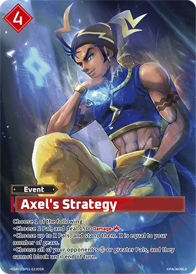 Axel's Strategy — Dawn of Palpagos — Palworld TCG