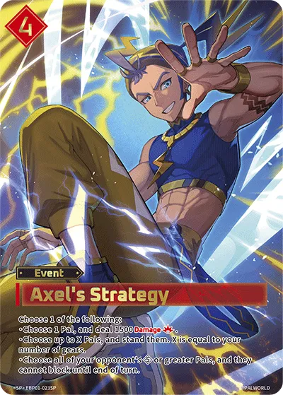Axel's Strategy from Dawn of Palpagos - Palworld TCG