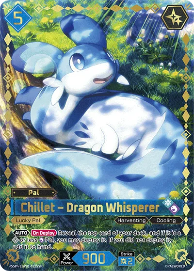 Chillet – Dragon Whisperer — Dawn of Palpagos — Palworld TCG