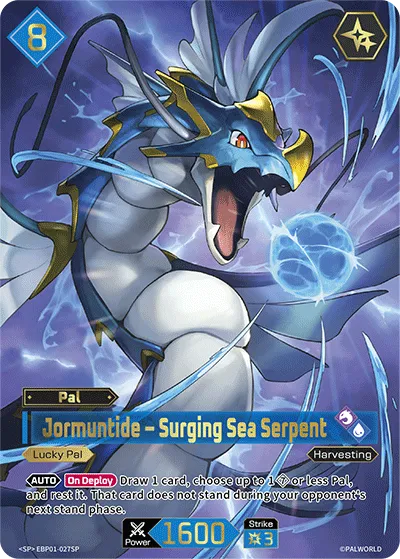 Jormuntide – Surging Sea Serpent — Dawn of Palpagos — Palworld TCG