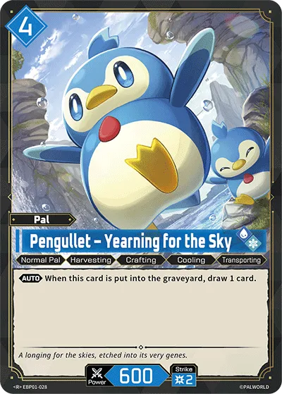 Pengullet – Yearning for the Sky — Dawn of Palpagos — Palworld TCG