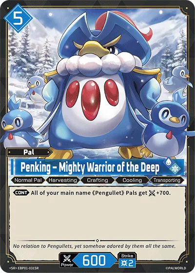 Penking – Mighty Warrior of the Deep — Dawn of Palpagos — Palworld TCG