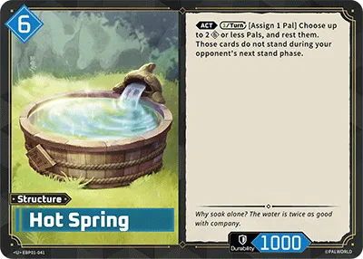Hot Spring — Dawn of Palpagos — Palworld TCG