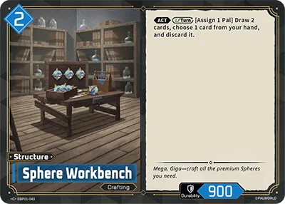Sphere Workbench — Dawn of Palpagos — Palworld TCG