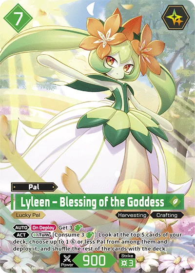 Lyleen – Blessing of the Goddess — Dawn of Palpagos — Palworld TCG