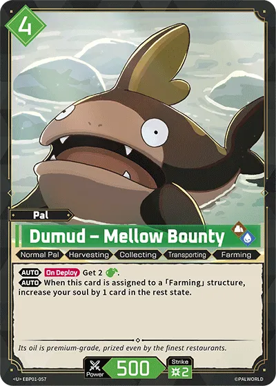 Dumud – Mellow Bounty — Dawn of Palpagos — Palworld TCG