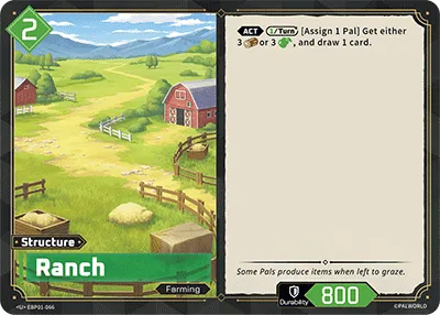 Ranch — Dawn of Palpagos — Palworld TCG