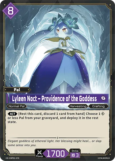 Lyleen Noct – Providence of the Goddess — Dawn of Palpagos — Palworld TCG