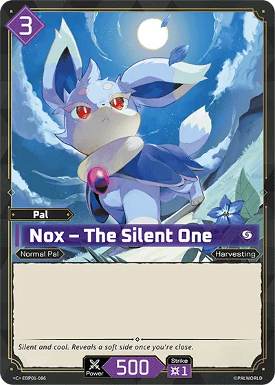 Nox – The Silent One — Dawn of Palpagos — Palworld TCG