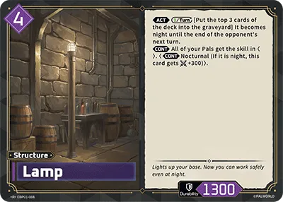 Lamp — Dawn of Palpagos — Palworld TCG