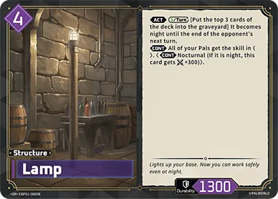 Lamp — Dawn of Palpagos — Palworld TCG