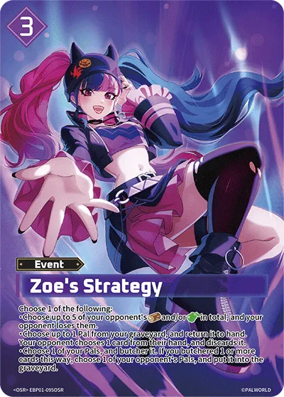 Zoe's Strategy — Dawn of Palpagos — Palworld TCG