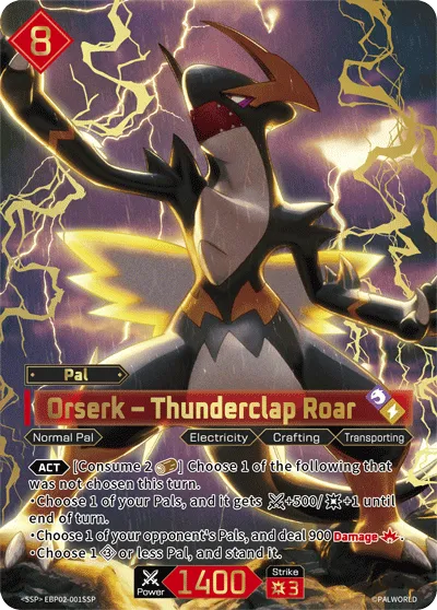 Orserk – Thunderclap Roar — Legends Awaken — Palworld TCG