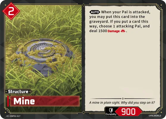 Mine — Legends Awaken — Palworld TCG