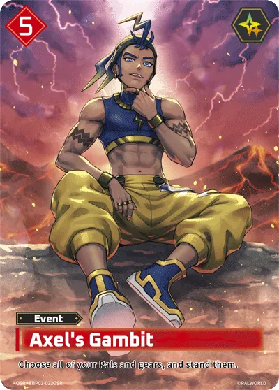 Axel's Gambit — Legends Awaken — Palworld TCG