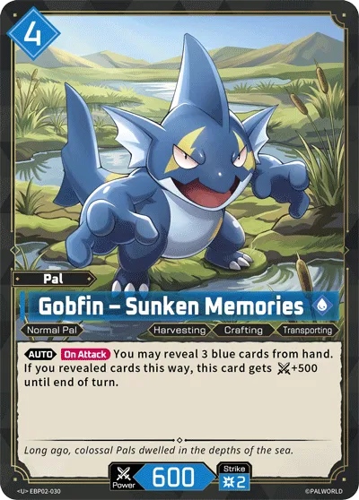 Gobfin – Sunken Memories — Legends Awaken — Palworld TCG