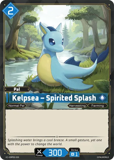 Kelpsea – Spirited Splash — Legends Awaken — Palworld TCG