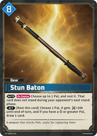 Stun Baton — Legends Awaken — Palworld TCG