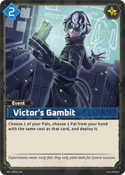 Victor's Gambit — Legends Awaken — Palworld TCG