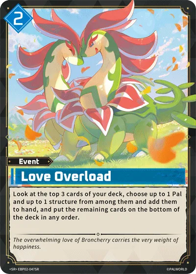 Love Overload — Legends Awaken — Palworld TCG