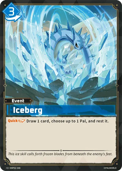 Iceberg — Legends Awaken — Palworld TCG