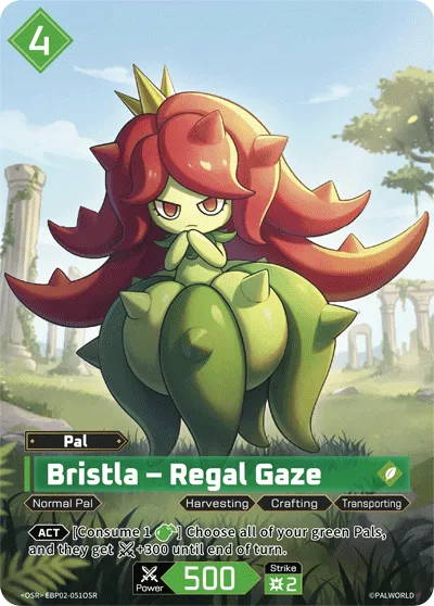 Bristla – Regal Gaze — Legends Awaken — Palworld TCG