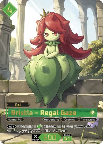 Bristla – Regal Gaze — Legends Awaken — Palworld TCG