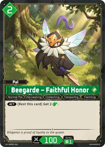 Beegarde – Faithful Honor — Legends Awaken — Palworld TCG