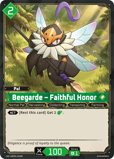 Beegarde – Faithful Honor — Legends Awaken — Palworld TCG