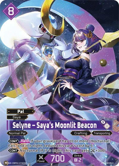Selyne – Saya's Moonlit Beacon — Legends Awaken — Palworld TCG