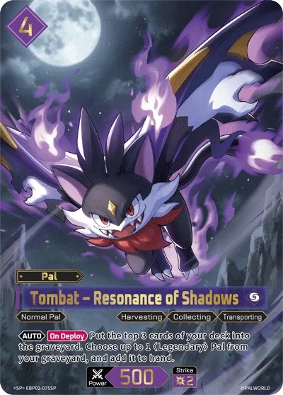 Tombat – Resonance of Shadows — Legends Awaken — Palworld TCG