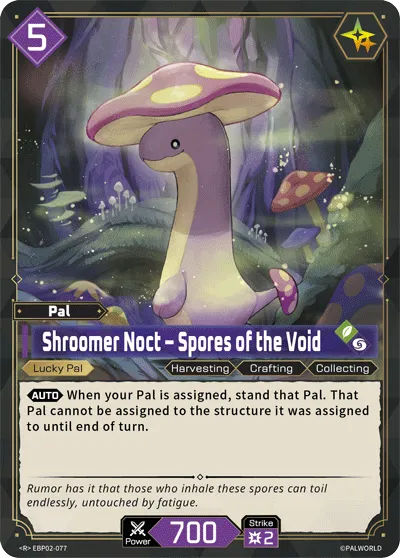 Shroomer Noct – Spores of the Void — Legends Awaken — Palworld TCG