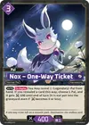 Product image for Nox – One-Way Ticket