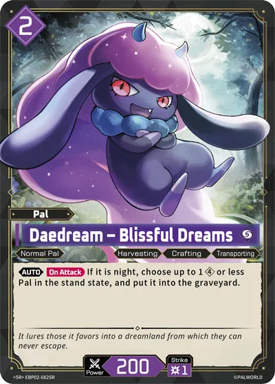 Daedream – Blissful Dreams — Legends Awaken — Palworld TCG
