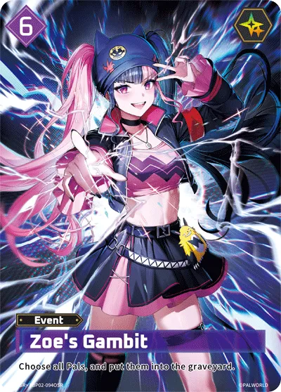Zoe's Gambit — Legends Awaken — Palworld TCG