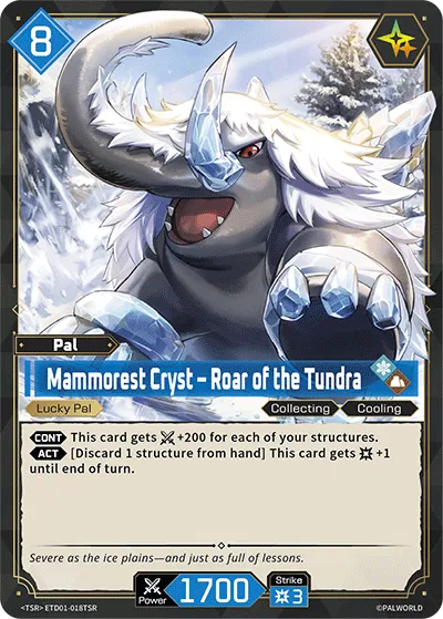 Mammorest Cryst – Roar of the Tundra — Trial Deck: Dawn of Palpagos Red・Blue — Palworld TCG