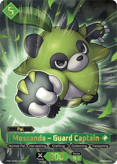 Mossanda – Guard Captain — Trial Deck: Dawn of Palpagos Green・Purple — Palworld TCG