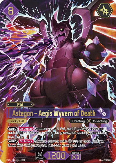 Astegon – Aegis Wyvern of Death — Trial Deck: Dawn of Palpagos Green・Purple — Palworld TCG