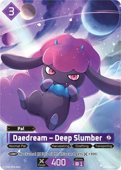 Daedream – Deep Slumber — Promotional Cards 2026 — Palworld TCG